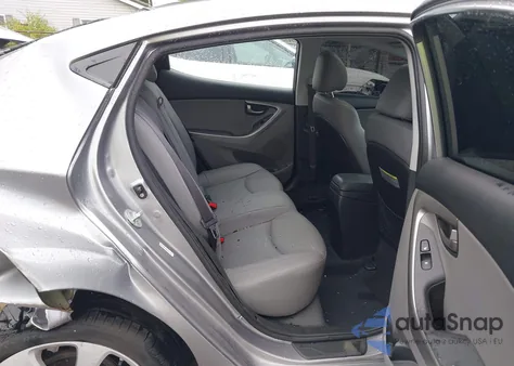 2013 Hyundai Elantra Limited из США, поврежденный, VIN KMHDH4AE9DU582041